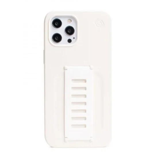 Cover Iphone 12 Pro Max Silicone Case Grip2U (Cream)